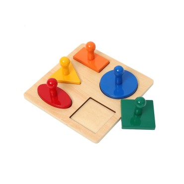 PUZZLES DE 5 FORMES GÉOMÉTRIQUES