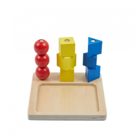 3 FORMES SUR TIGES
