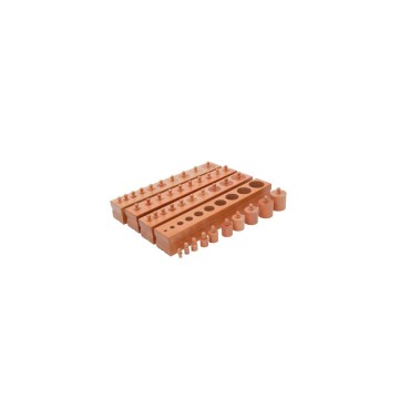 4 BLOCS D'EMBOÎTEMENTS CYLINDRIQUES