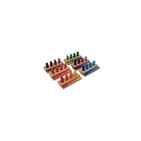 BOÎTES DE TRI DES DÉGRADÉS DE COULEUR
