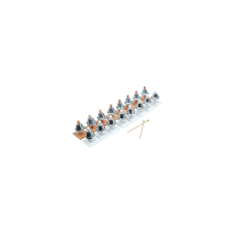 16 CLOCHETTES EN BOIS