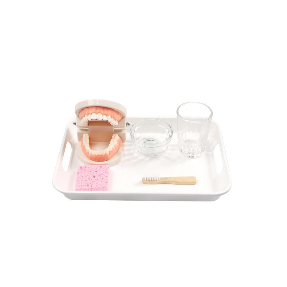 PLATEAU - SE BROSSER LES DENTS