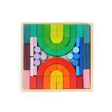 BLOCS DE CONSTRUCTION ARCHE EN BOIS