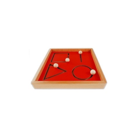 PLATEAU À FORMES GÉOMÉTRIQUES