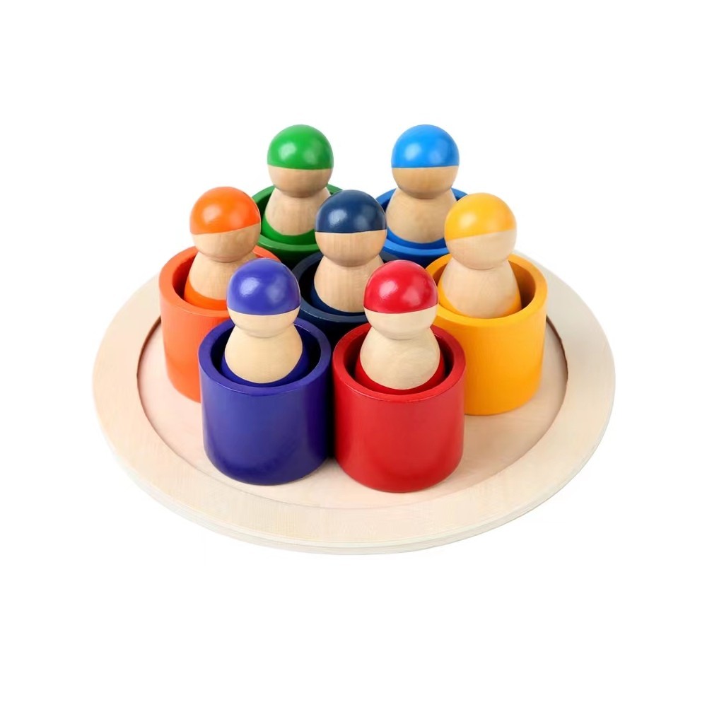 FIGURINES ARC-EN-CIEL + RANGEMENT