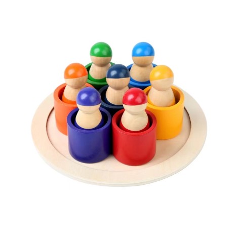 FIGURINES ARC-EN-CIEL + RANGEMENT
