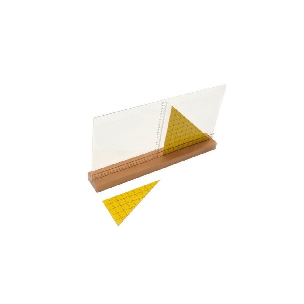 SUPPORT POUR TRIANGLES JAUNES