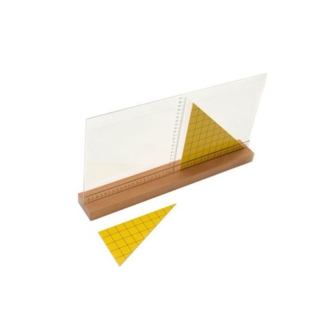 SUPPORT POUR TRIANGLES JAUNES