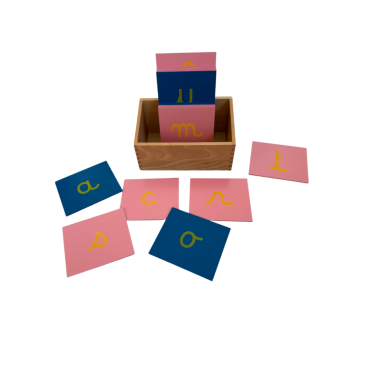 LETTRES RUGUEUSES - CURSIVE