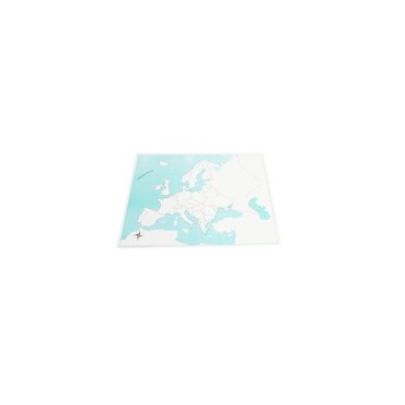 CARTE DE CONTRÔLE DE L'EUROPE - non renseignée