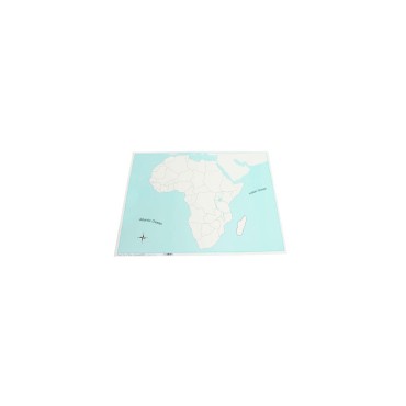 CARTE DE CONTRÔLE DE L'AFRIQUE - non renseignée
