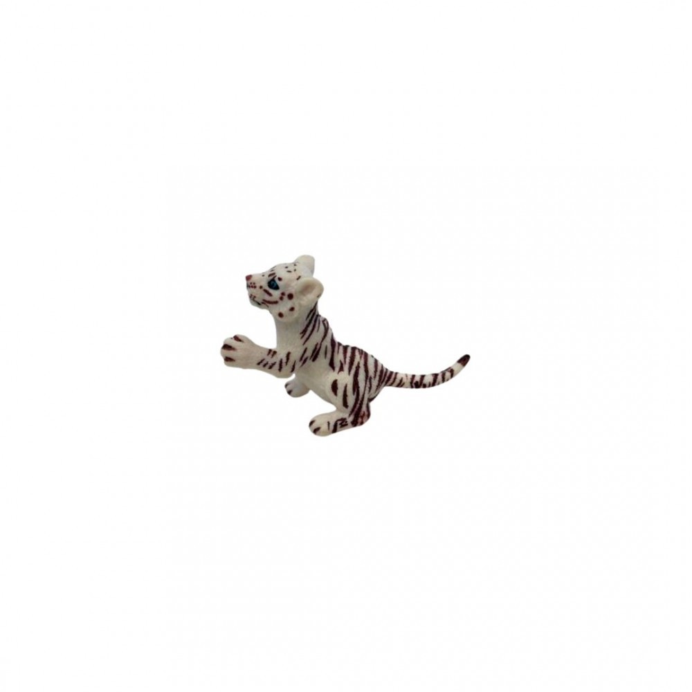 FIGURINE MINIATURE - Tigre blanc (Asie)
