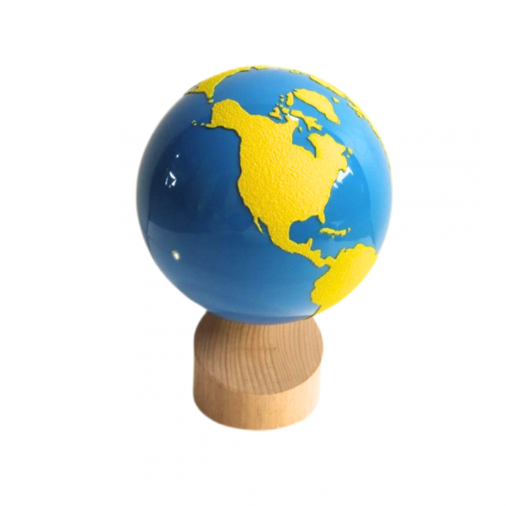 GLOBE RUGUEUX TERRES ET MERS