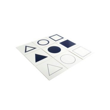 CARTES POUR PLATEAU DE PRÉSENTATION GÉOMÉTRIQUE