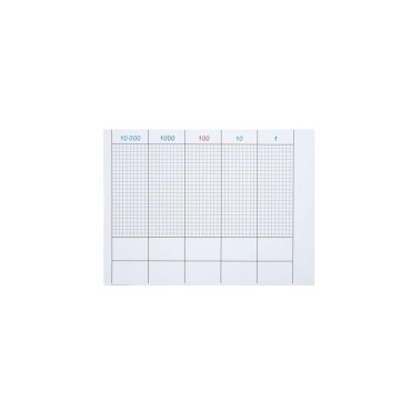 50 FEUILLES D'EXERCICES : TABLE À POINTS