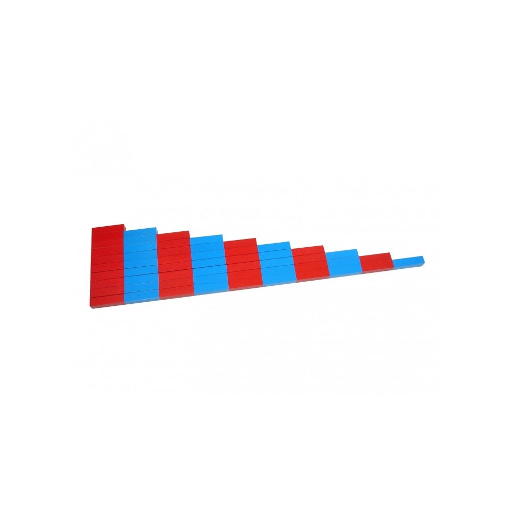 BARRES NUMÉRIQUES (ROUGES ET BLEUES)