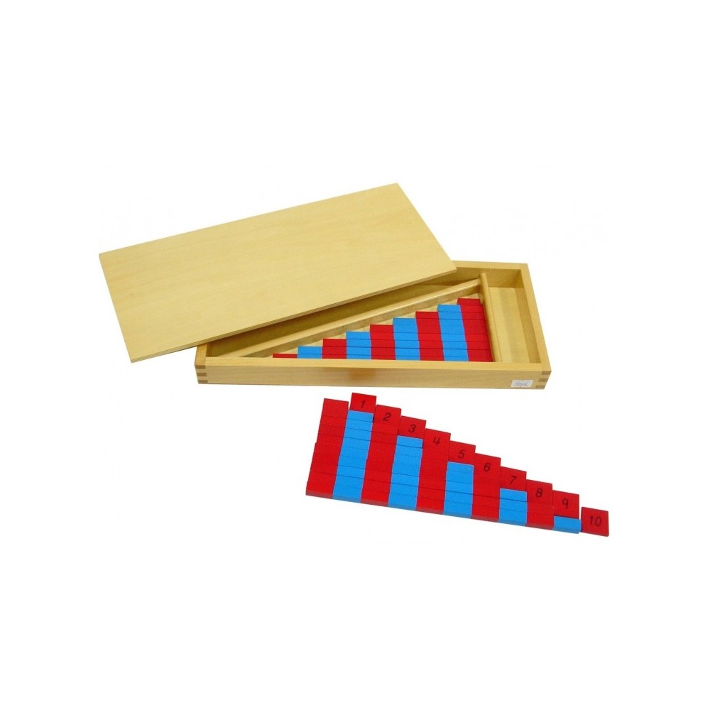 PETITES BARRES ROUGES ET BLEUES