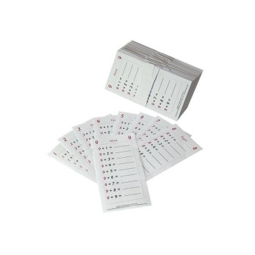 FEUILLES DES TABLES D'ADDITION