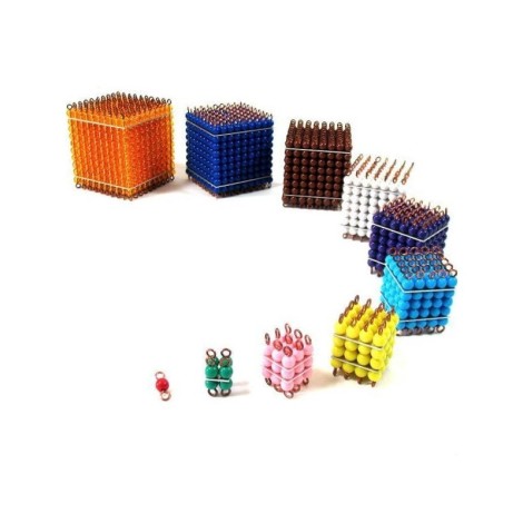 CUBES DE PERLES COLORÉES