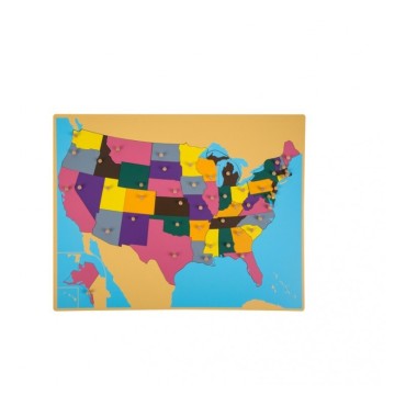 PUZZLE CARTE DES ÉTATS-UNIS