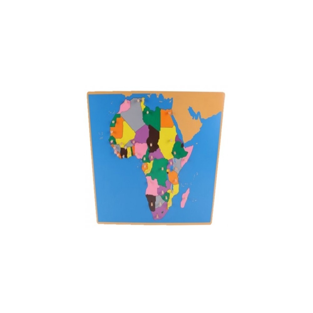 PUZZLE CARTE DE L'AFRIQUE