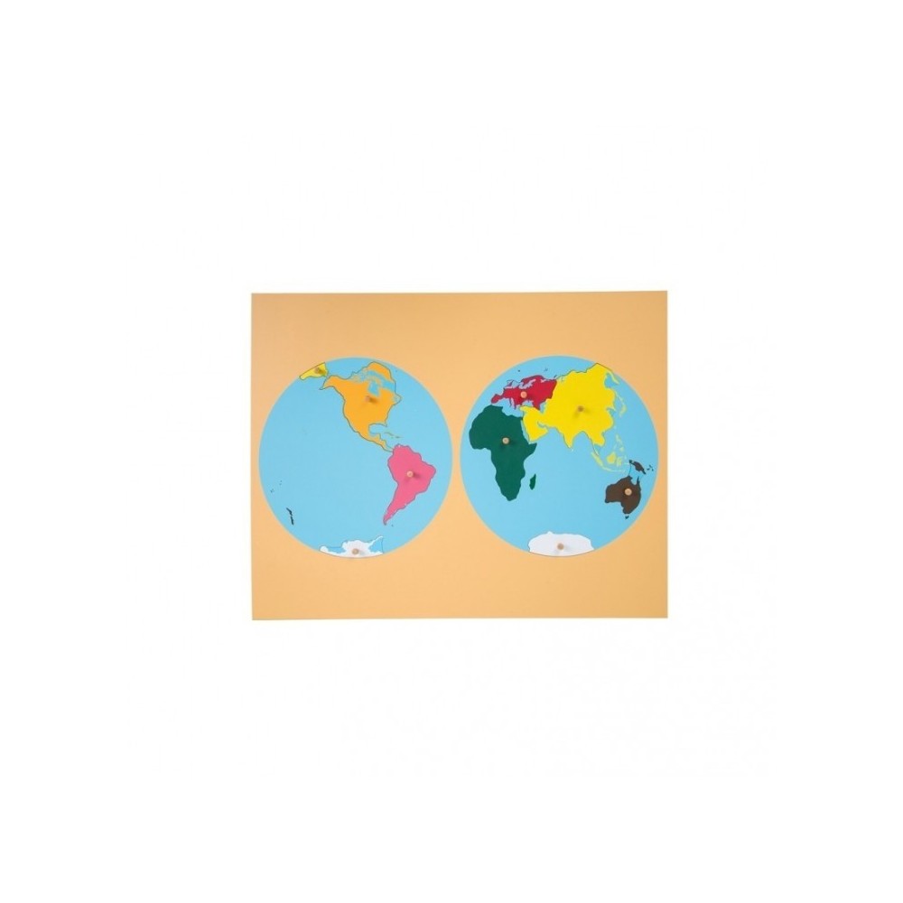 PUZZLE CARTE DU MONDE