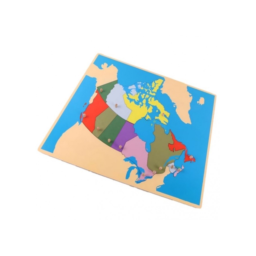 PUZZLE CARTE DU CANADA