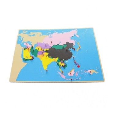 PUZZLE CARTE DE L'ASIE