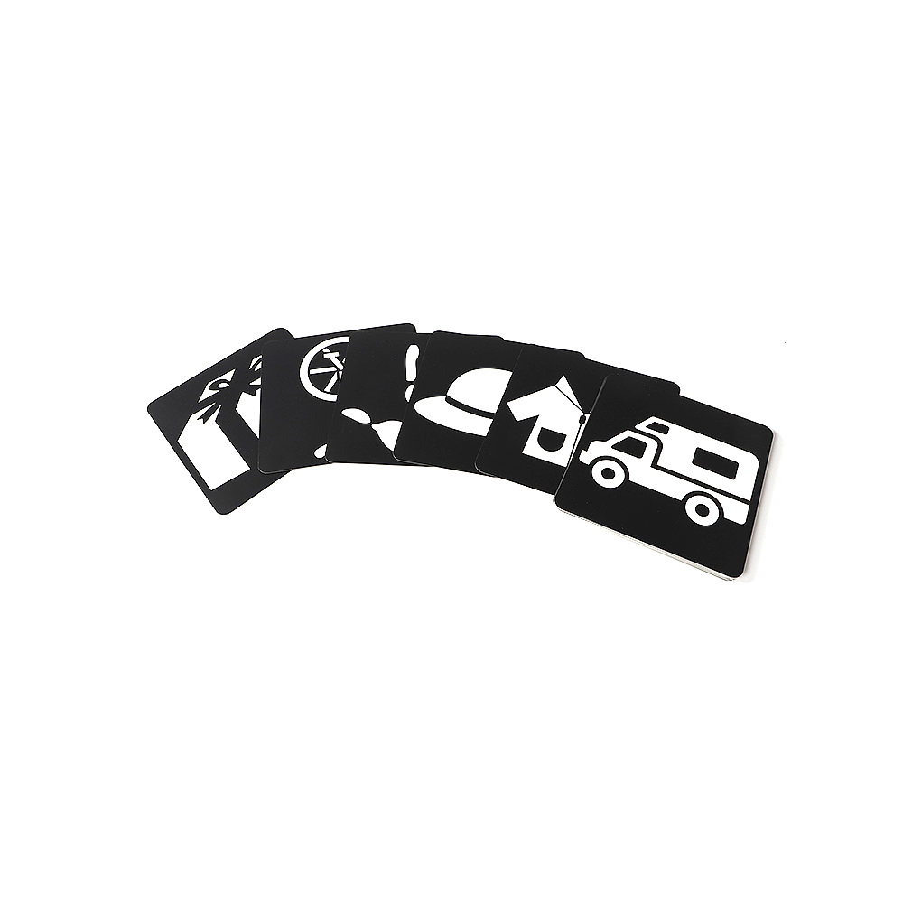 CARTES IMAGES CONTRASTÉES - NOIR ET BLANC