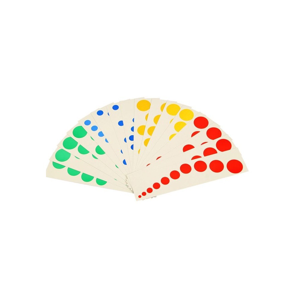CARTES POUR CYLINDRES COLORÉS