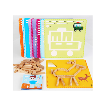 PLANCHETTES EN BOIS + FICHES
