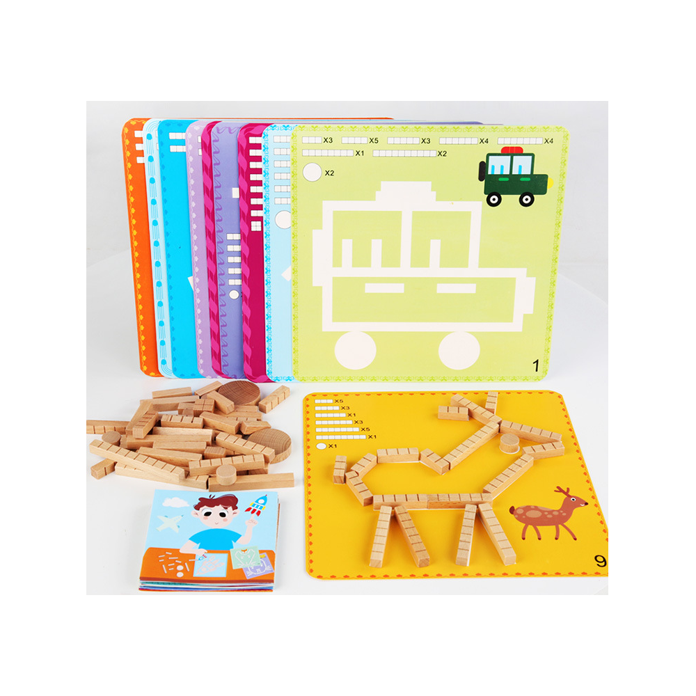 PLANCHETTES EN BOIS + FICHES