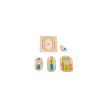 PUZZLE CYCLE DE VIE DE L'HOMME