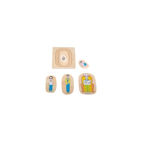 PUZZLE CYCLE DE VIE DE L'HOMME
