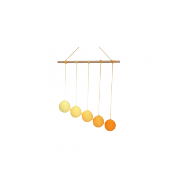MOBILE MONTESSORI DE GOBBI - JAUNE