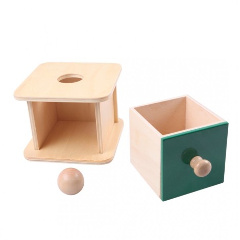 BOÎTE DE PERMANENCE DE L'OBJET AVEC BALLE