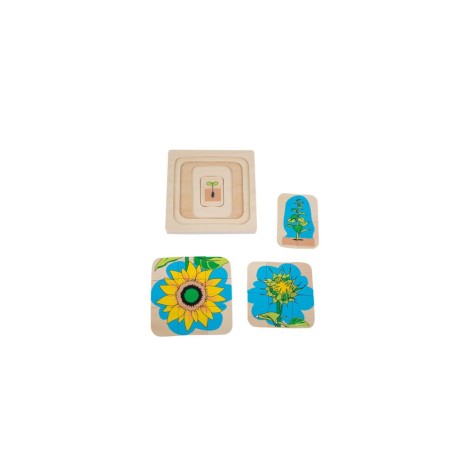 PUZZLE MULTICOUCHE - TOURNESOL