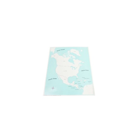CARTE DE CONTRÔLE DE L'AMÉRIQUE DU NORD (FRANÇAIS)