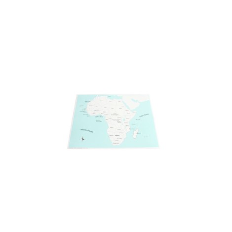 CARTE DE CONTRÔLE DE L'AFRIQUE (FRANÇAIS)