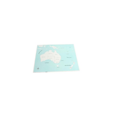 CARTE DE CONTRÔLE DE l'AUSTRALIE (FRANÇAIS)
